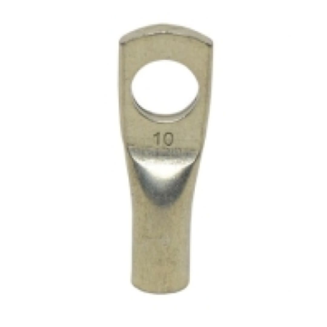 TERMINAL A COMPRESION CON BARRIL LARGO CU/ES.10MM2 1H 5/16 35KV H-PLUS HEX1