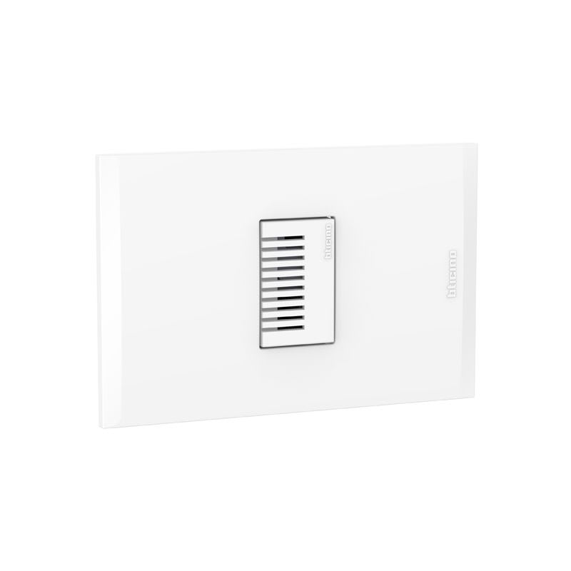 ZUMBADOR 230VAC BLANCA C/PL.BLANCA MODUS STYLE AH2149EB BTICINO1