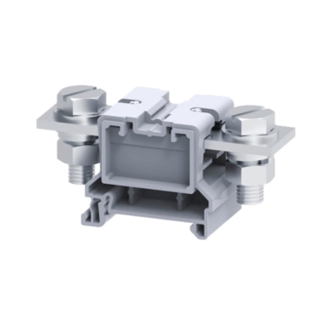 BORNE DE POTENCIA 95MM2 P/1 CONEXION SIMPLE COLOR GRIS CBB95 CONNECTWELL