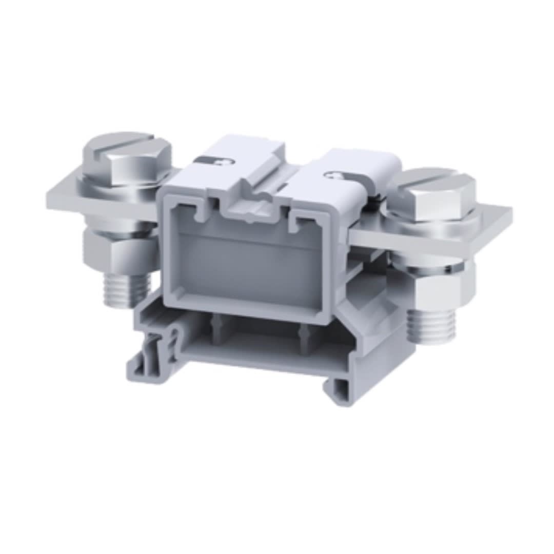 BORNE DE POTENCIA 150MM2 P/1 CONEXION SIMPLE COLOR GRIS CBB150 CONNECTWELL