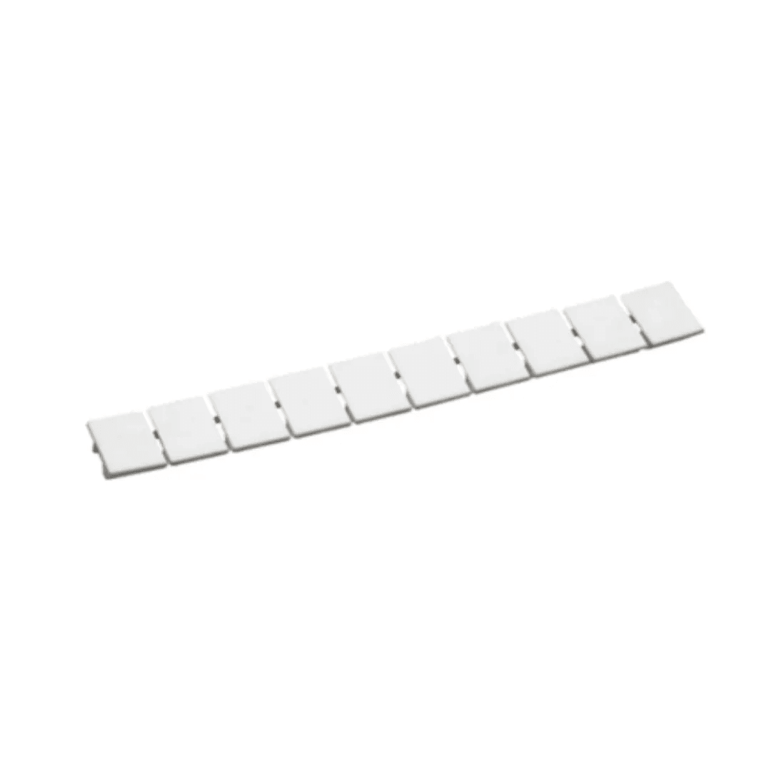 MARCADOR DE BORNES 16MM2 EN COLOR BLANCO (100 UNIDADES) CA509/K12WHT CONNECTWELL