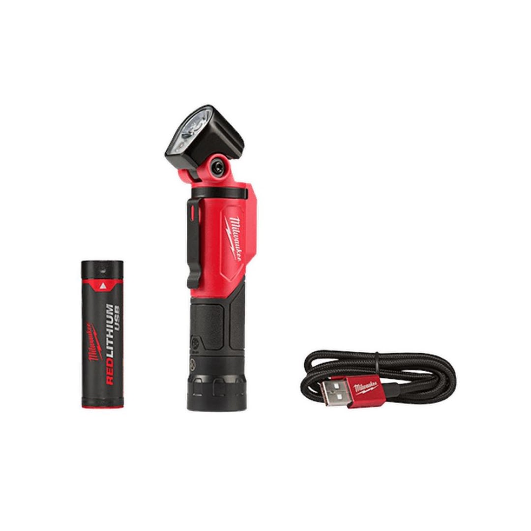 LINTERNA LED PIVOTANTE 100 A 500 LUMENES IP54 HEAVY DUTY 2113-21 MILWAUKEE1