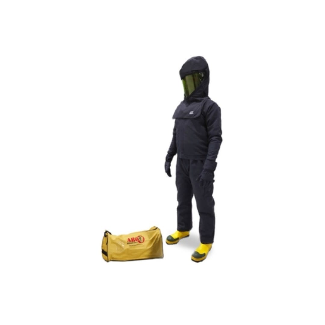 TRAJE ANTI ARCO FLASH 40CAL/CM2 (CATEGORIA 4) INHERENTE TALLA M AZUL AKP40KINBM UDYOGI