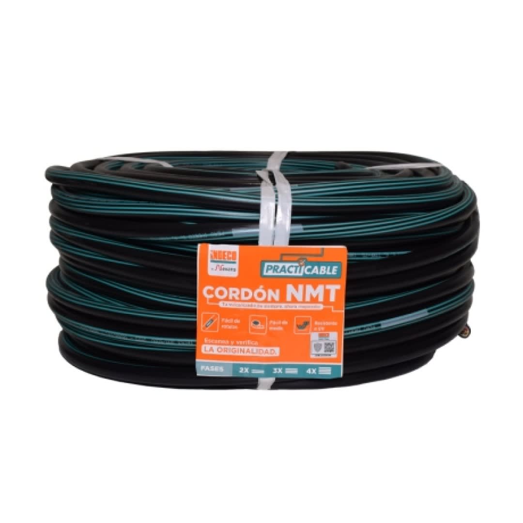 CABLE DE ARRASTRE VULCANIZADO NMT 4X12AWG 500V X ROLLO PRACTICABLE 10053268 INDECO1