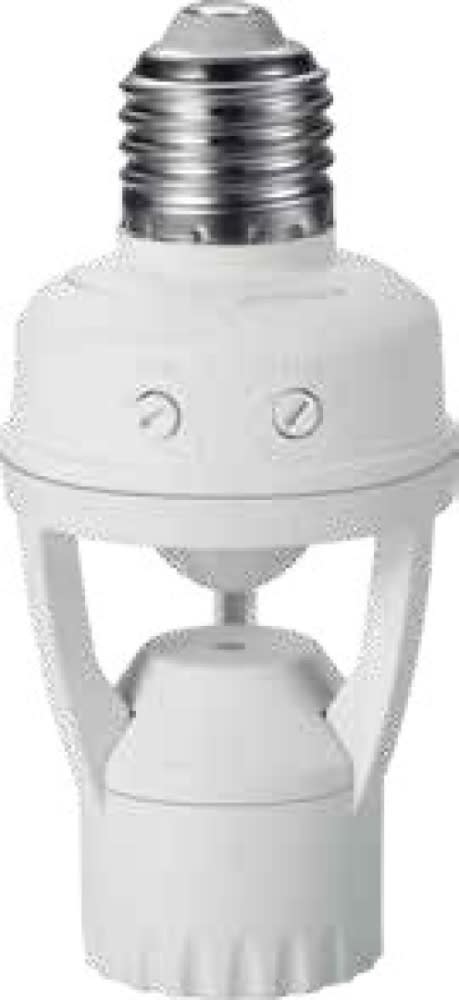 SENSOR PIR 110-240V DISTANCIA MAX. 6MTS ALTURA 2.2-4MTS E27 IP20 BLANCO SMPL-360-6M-E27 MACROLED