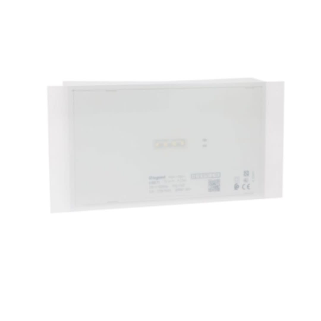 LUMINARIA DE EMERGENCIA LED X-LIGHT 180 3H 230V 100LM IP42 660059 LEGRAND1