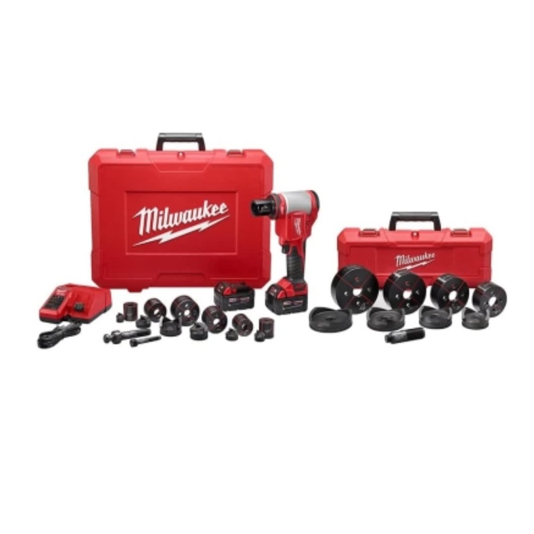 PERFORADORA M18 FORCE LOGIC RANGO 1/2''-4'' 6 TONELADAS 2677-23 MILWAUKEE1