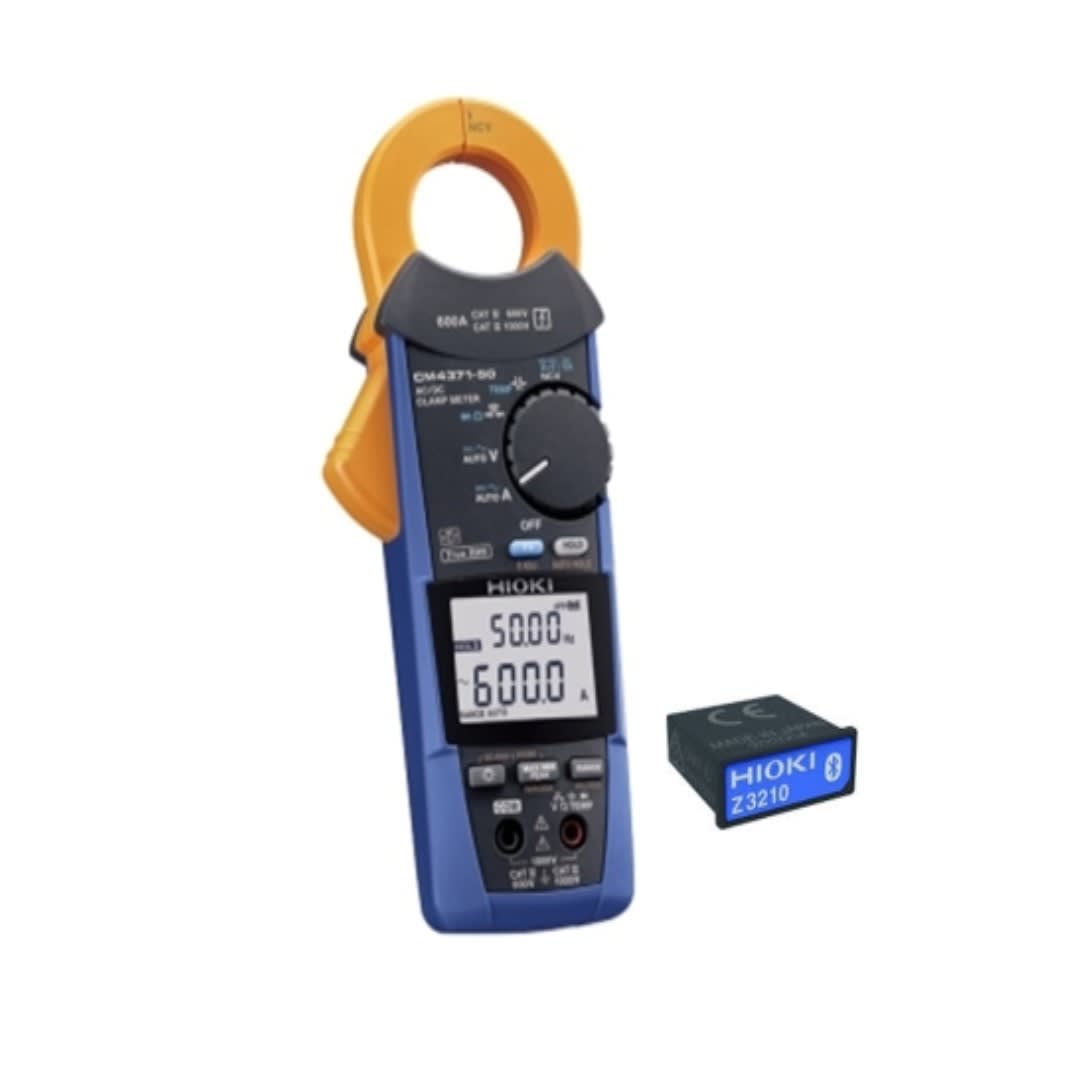 PINZA AMPERIMETRICA DIGITAL 600A AC/DC 1000VAC/DC 6M OHM TRMS CM4371-90 HIOKI