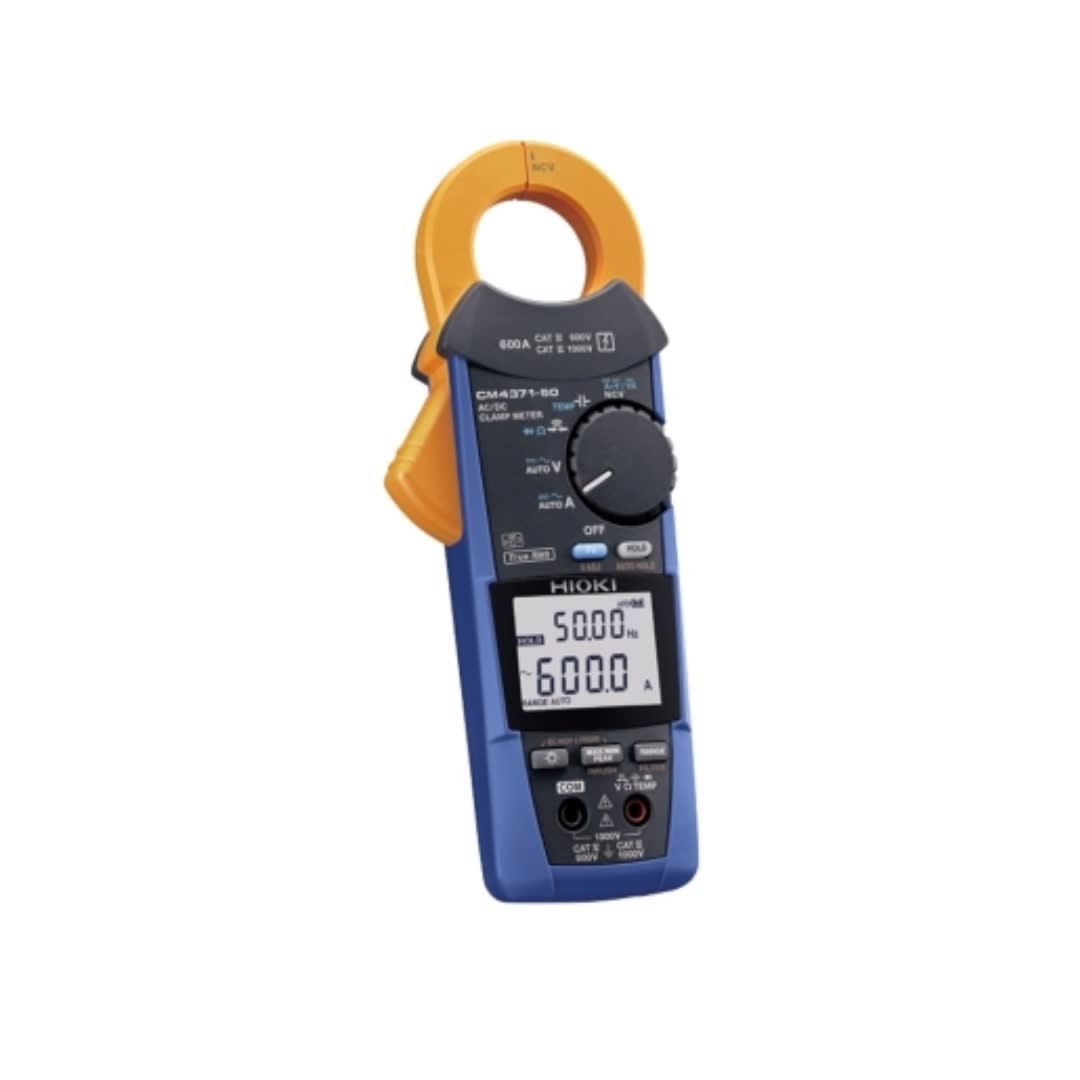 PINZA AMPERIMETRICA DIGITAL 600A AC/DC 1000VAC/DC 6M OHM TRMS CM4371-90 HIOKI2