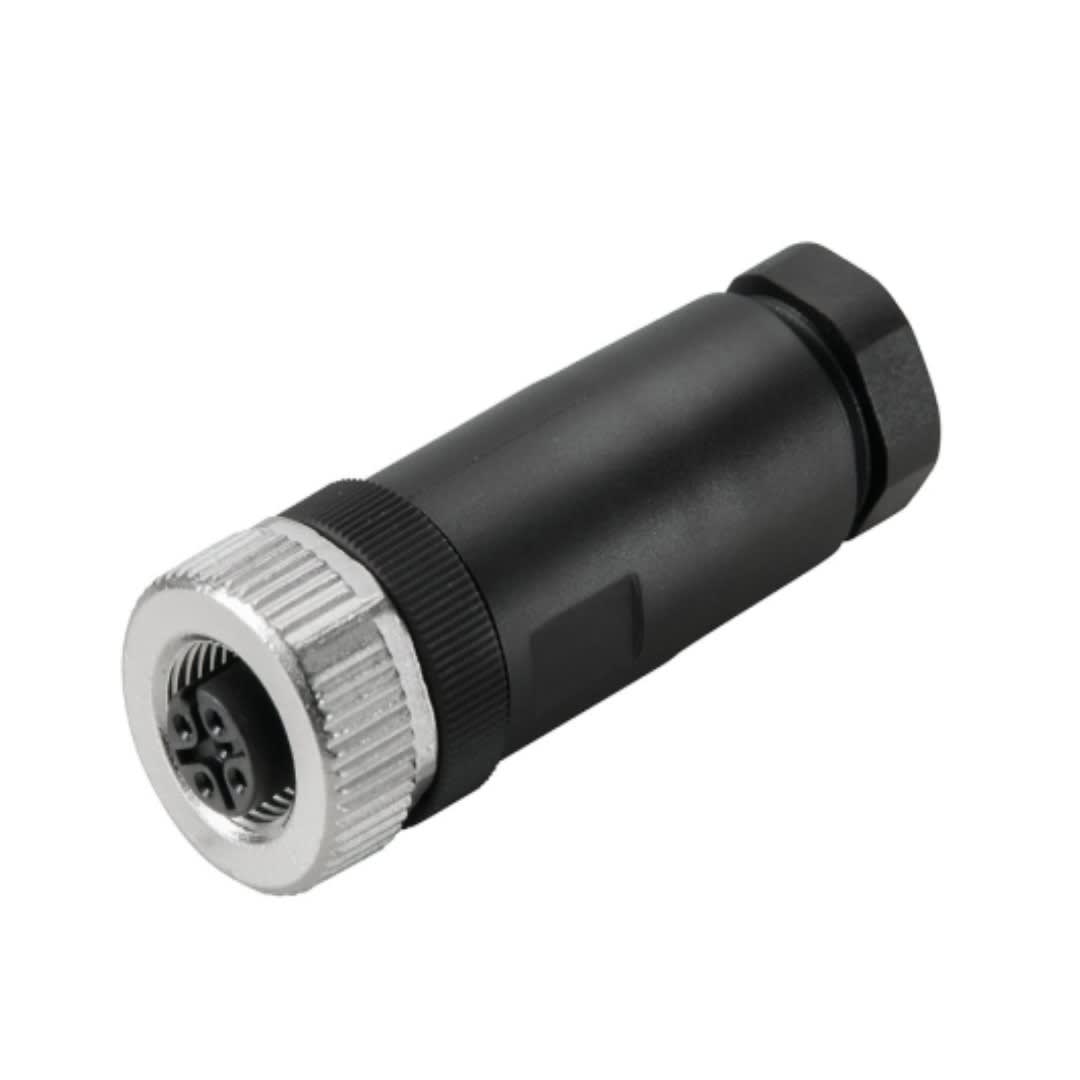 CONECTOR RECTO M12 PLASTICO DE 5 POLOS MACHO CODE A IP67 9456940000 WEIDMULLER