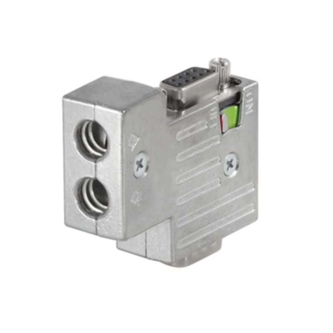 CONECTOR PROFIBUS DP 90° TERMINAL TORNILLO PROGRAMABLE 1161880000 WEIDMULLER