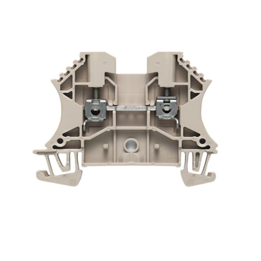 BORNES DE PASO 2.5MM2 (0.5-4MM2) 24A 800V 1 PISO/2 CONEXIONES TORNILLO 1020000000 WEIDMULLER