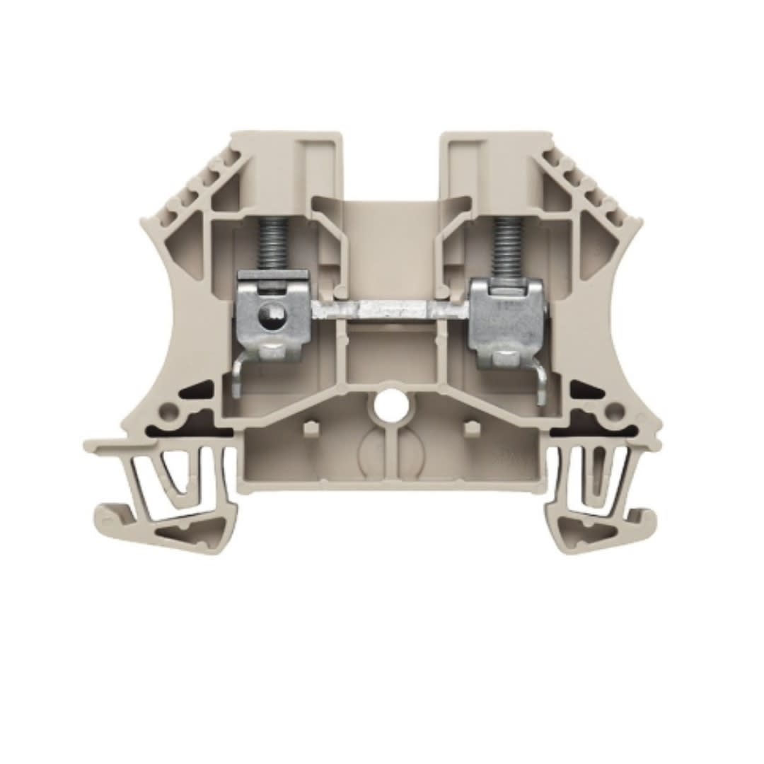 BORNES DE PASO 6MM2 (0.5-10MM2) 41A 800V 1 PISO/2 CONEXIONES TORNILLO 1020200000 WEIDMULLER