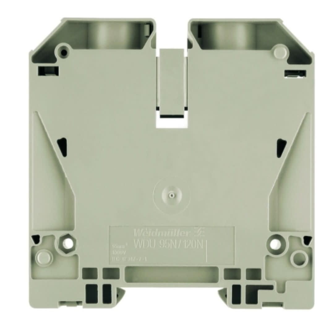 BORNES DE PASO 120MM2 (16-150MM2) 269A 1000V 1 PISO/2 CONEXIONES TORNILLO 1820550000 WEIDMULLER