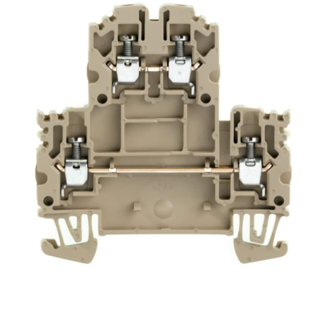 BORNES DE PASO 2.5MM2 (0.5-4MM2) 24A 800V 2 PISO4 CONEXIONES TORNILLO 1041600000 WEIDMULLER1