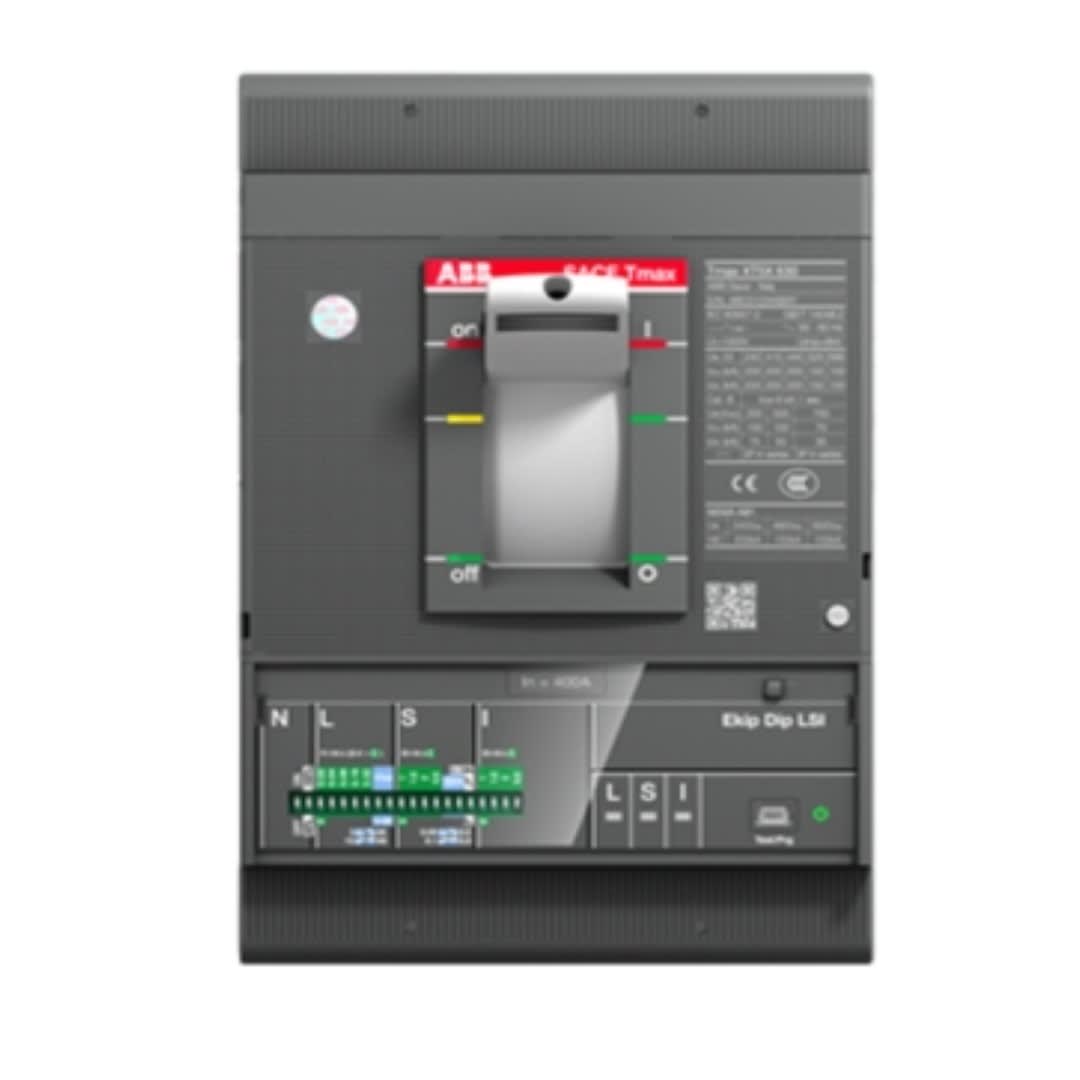 INTERRUPTOR TERMOMAGNETICO REGULABLE 3X128-320A(690V) 85/50KA 220/440V 1SDA100423R1 ABB1
