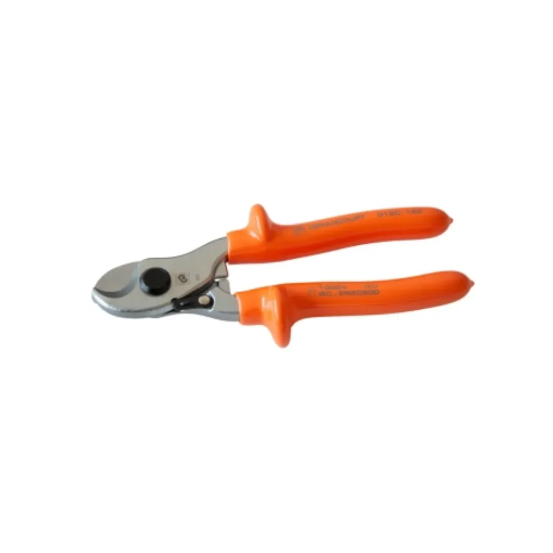 ALICATE CORTA CABLE AISLADO CON RETORNO DIAMETRO DE 10MM LONGITUD 180MM D18C-180 DERANCOURT1