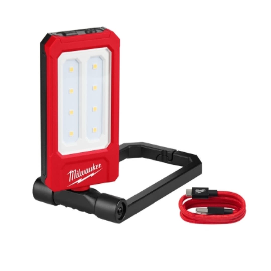 LINTERNA MAGNETICA RECARGABLE 100-500LUMENES 4HORAS 250 LUM. AUTOMATICO 4 A 12 HORAS 2013R MILWAUKEE1