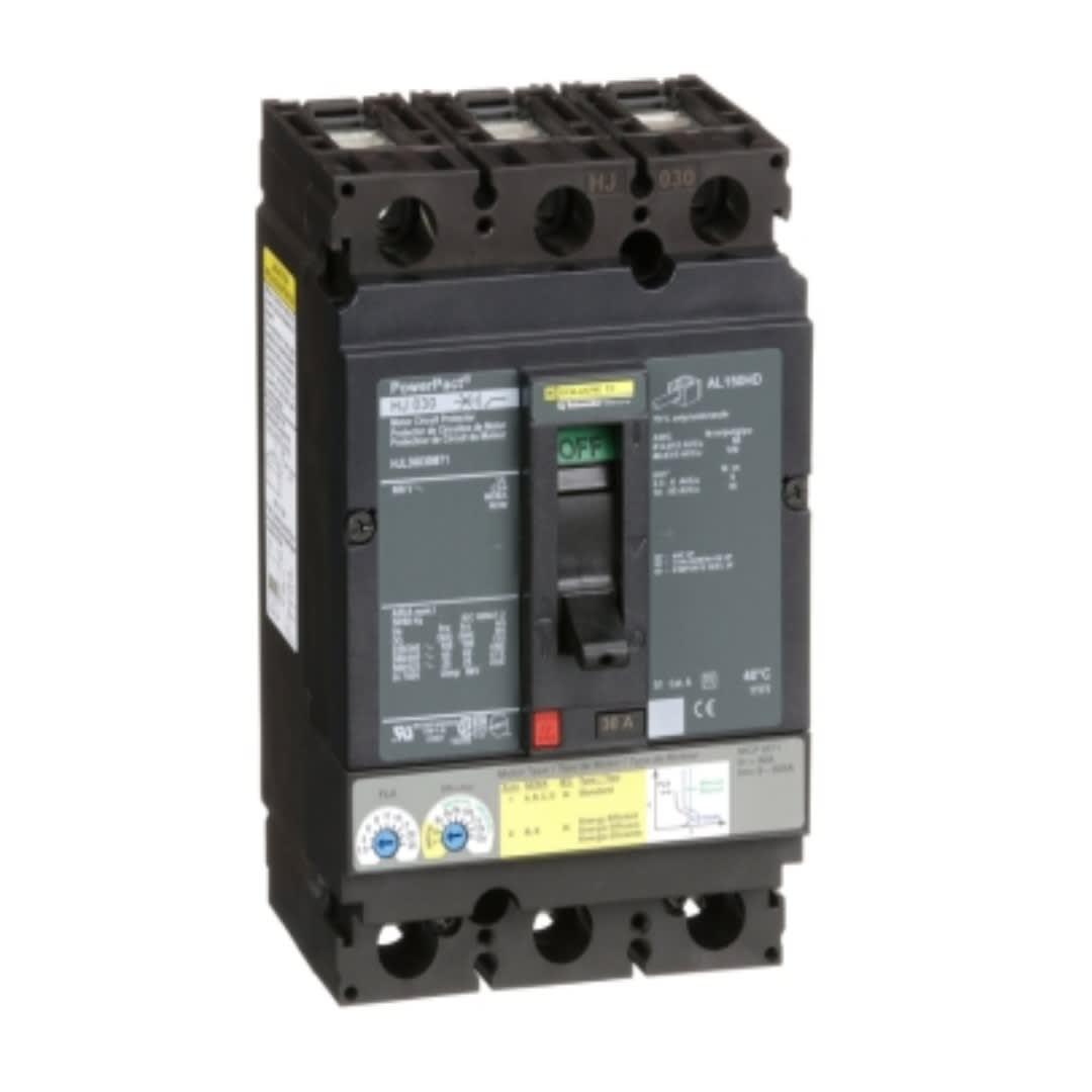 INTERRUPTOR TERMOMAG REGULABLE 3X30A 25KA 600V MICROLOGIC LSI NEMA HJL36030M71 SCHNEIDER ELECTRIC