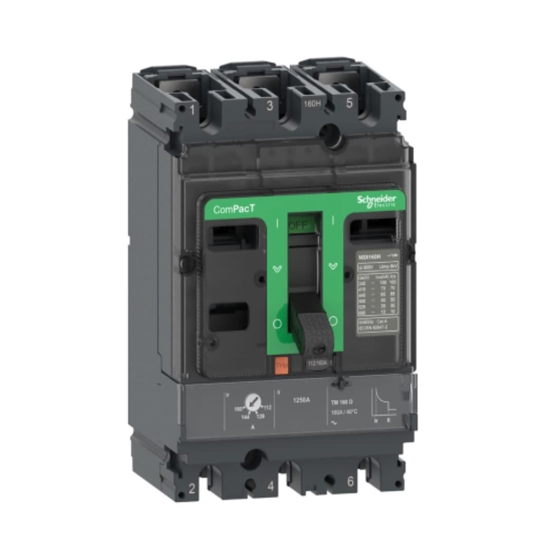INTERRUPTOR TERMOMAG REGULABLE 3X22.4-32A 85/35KA 220/440V NSX160F C10F3TM032 SCHNEIDER ELECTRIC1