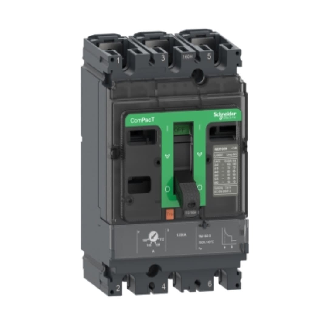 INTERRUPTOR TERMOMAG REGULABLE 3X11.2-16A 100/65KA 220/440V NSX100H C10H3TM016 SCHNEIDER ELECTRIC1
