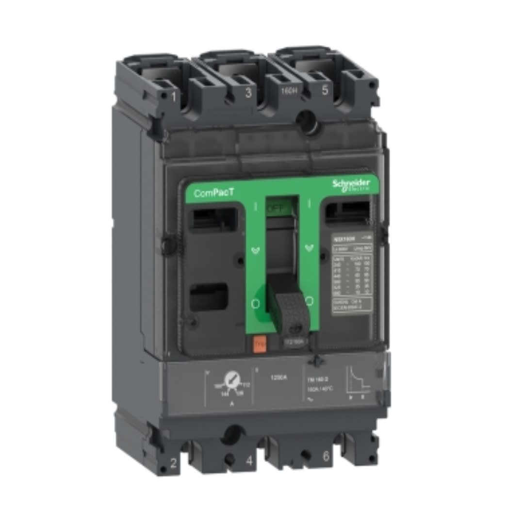 INTERRUPTOR TERMOMAG REGULABLE 3X44.1-63A 100/65KA 220/440V NSX100H C10H3TM063 SCHNEIDER ELECTRIC1