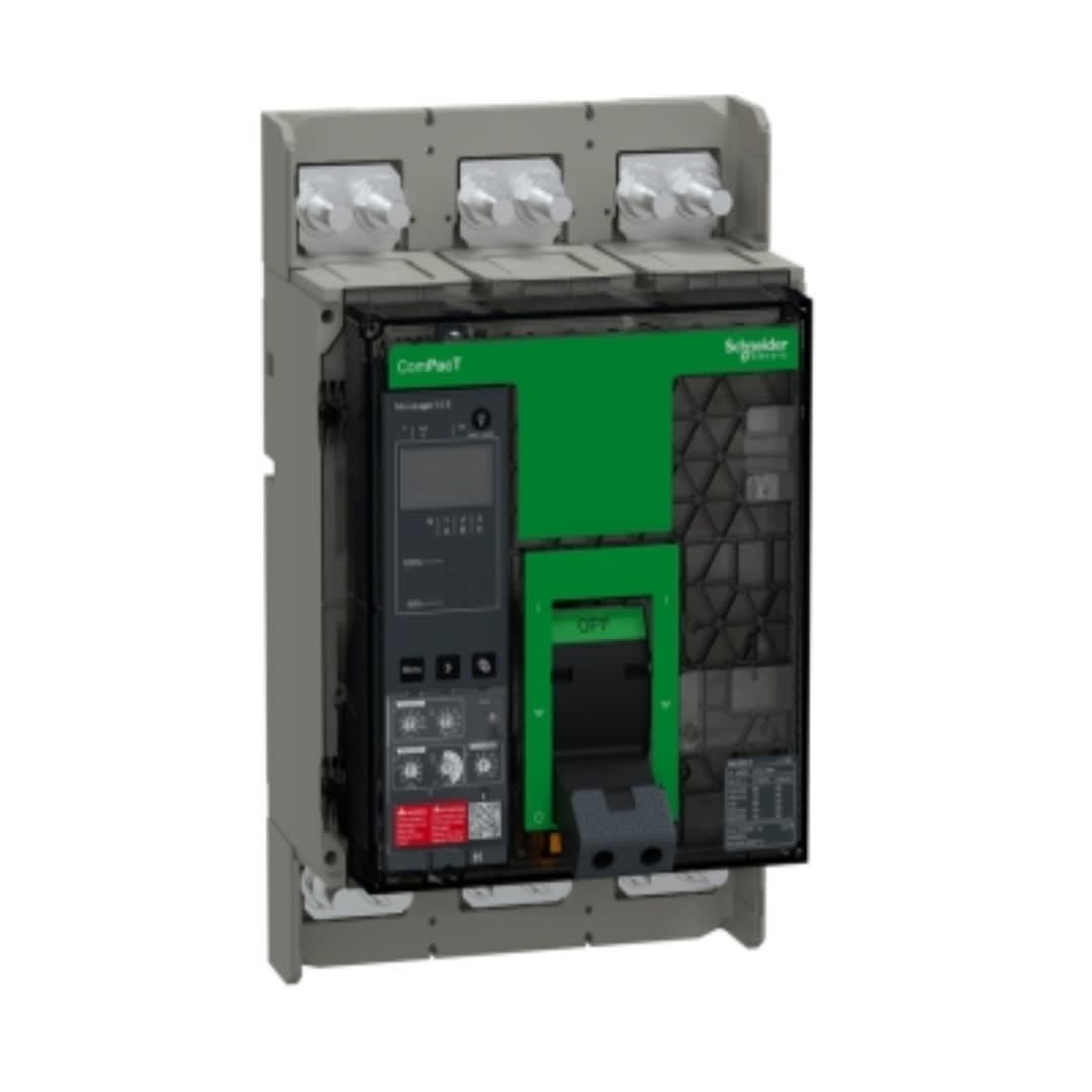 INTERRUPTOR TERMOMAGNETICO REGULABLE 3X500-1250A 415V CON UNIDAD 5.0E C125H35EFM SCHNEIDER ELECTRIC