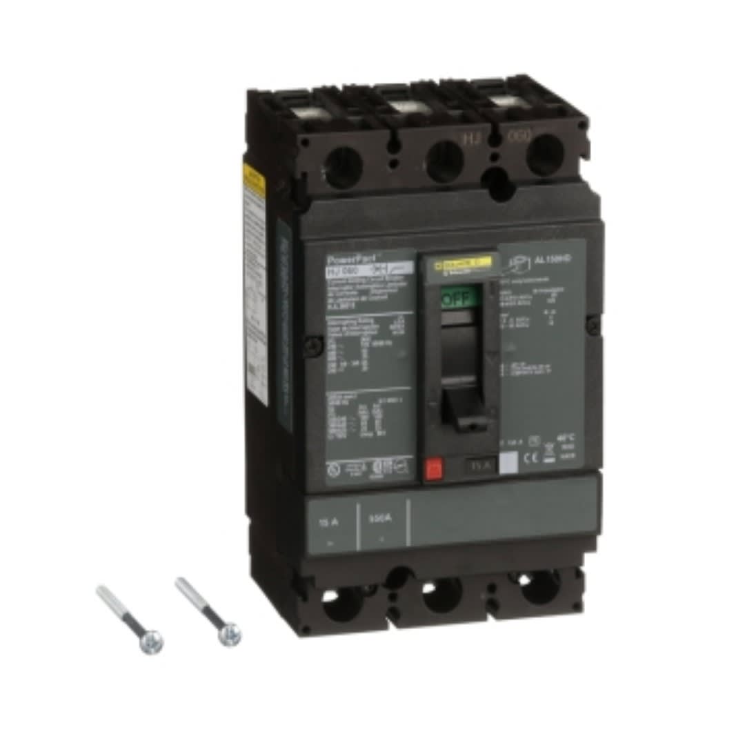 INTERRUPTOR TERMOMAGNETICO FIJO 3X50A 100/65KA 240/480VAC POWERPACT H HJL36050 SCHNEIDER ELECTRIC