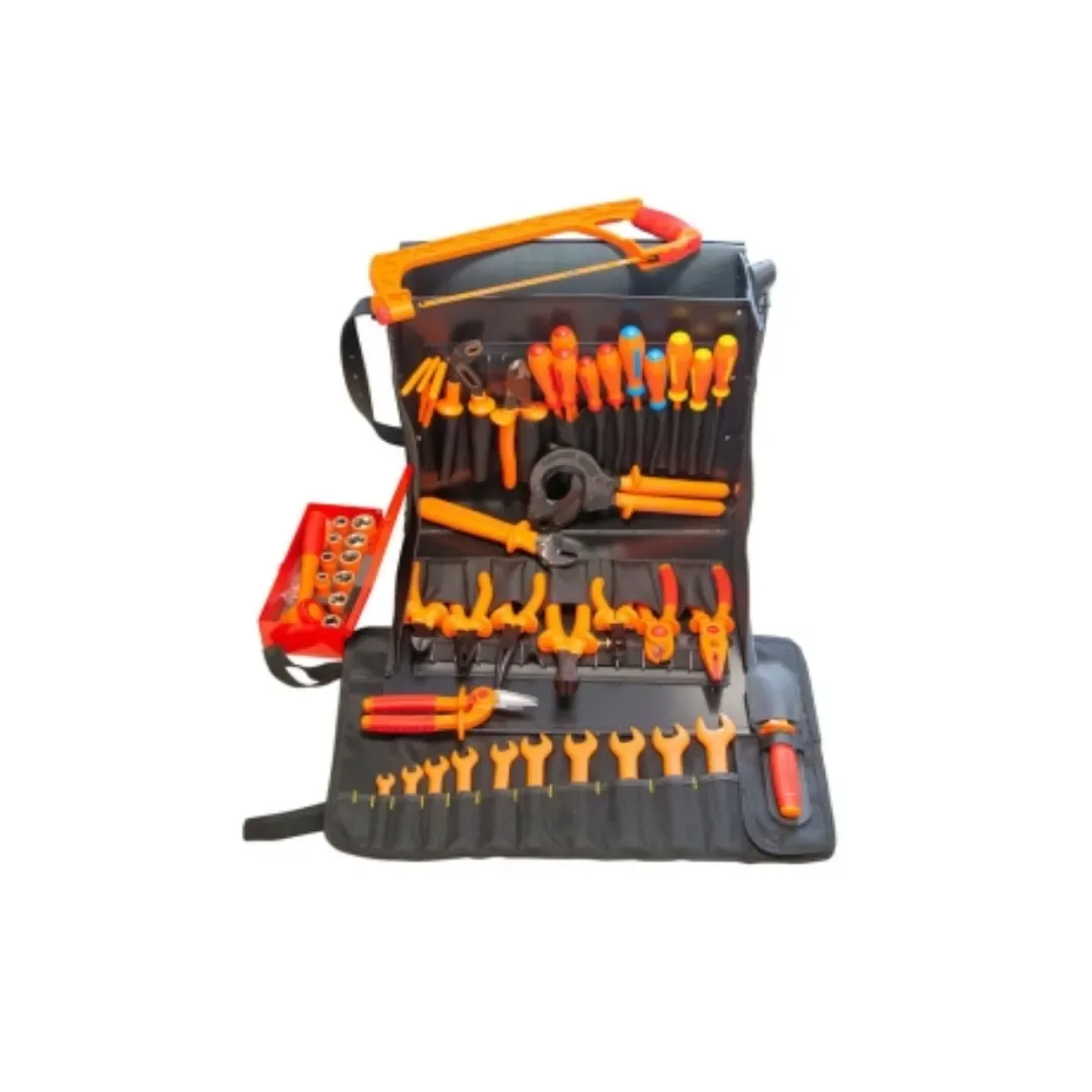 KIT DE HERRAMIENTAS AISLADAS CON 49 COMPONENTES CON MALETA DE PLASTICO. DS49 DERANCOURT1