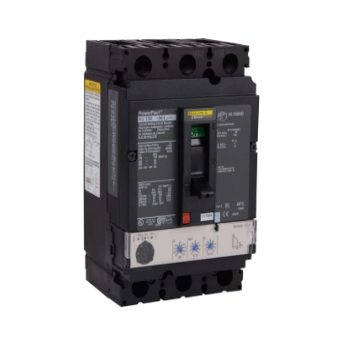 INTERRUPTOR TERMOMAG REGULABLE 3X150A 25KA 600V MICROLOGIC LSI NEMA HJL36150U33X SCHNEIDER ELECTRIC