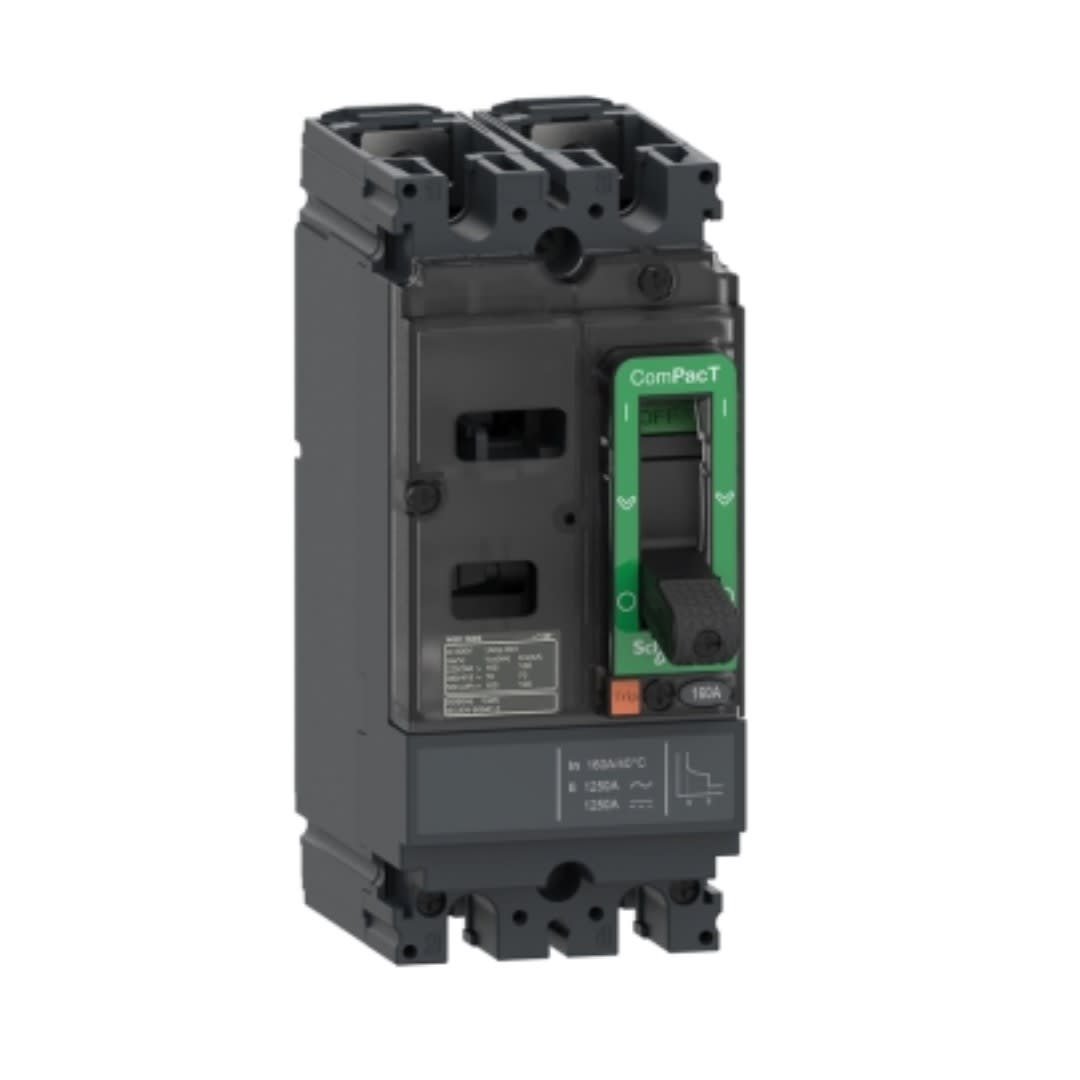 INTERRUPTOR TERMOMAGNETICO FIJO 2X40A 36/18/15KA 220/380/440V NSX100F C10F2TM040 SCHNEIDER ELECTRIC
