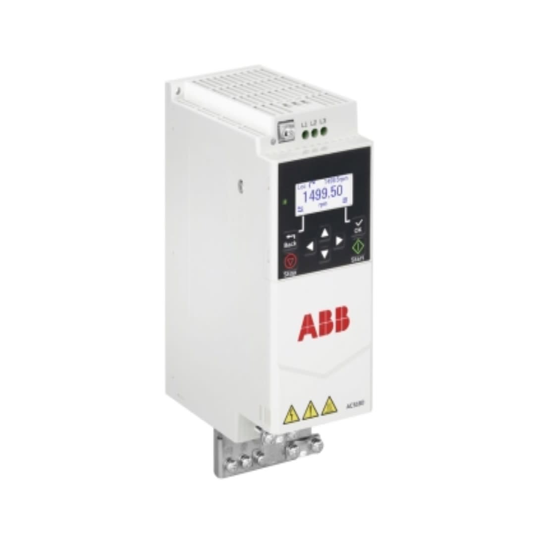 VARIADOR DE VELOCIDAD TRIFASICO 200-240V 1HP 4.8A IP20 R0 3AXD50000827534 ABB