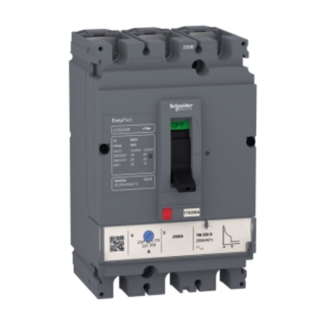 INTERRUPTOR TERMOMAGNETICO REGULABLE 3X112-160A(690V) 25/40KA 415/220V LV516303 SCHNEIDER ELECTRIC2