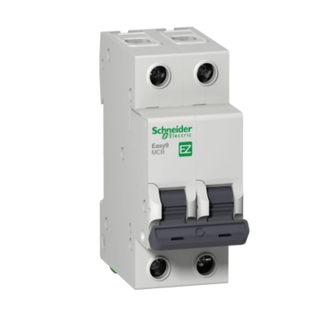 INTERRUPTOR TERMOMAGNETICO 2X63A 10KA/6KA 240/480VAC EZ9F56263 SCHNEIDER ELECTRIC