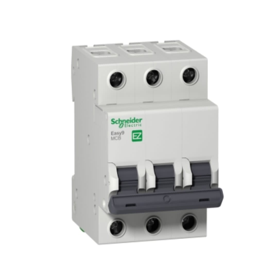 INTERRUPTOR TERMOMAGNETICO 3X25A 10KA/6KA 240/480VAC EZ9F56325 SCHNEIDER ELECTRIC