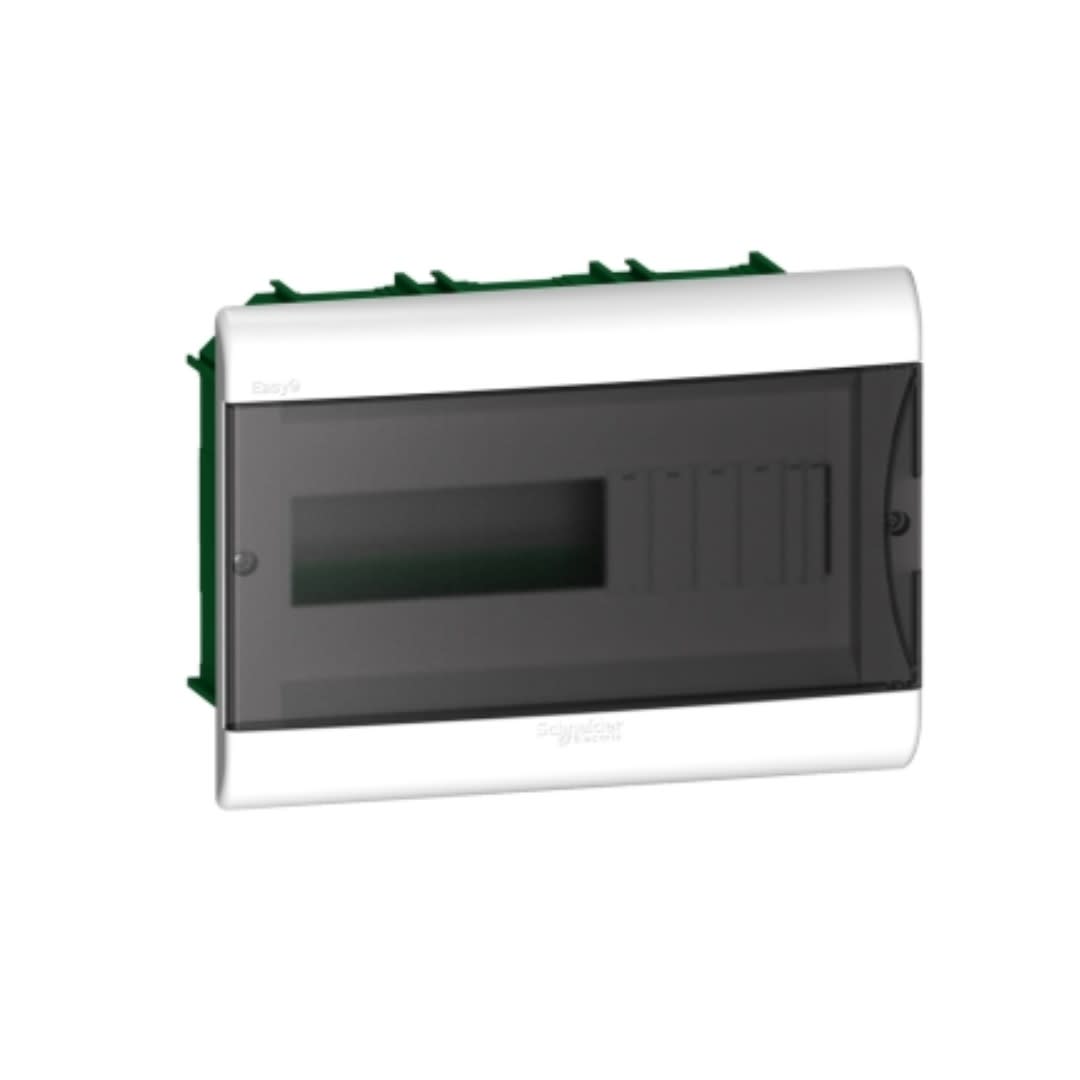 TABLERO P/EMPOTRAR DE TERMOPLASTICO 12DIN 210X280X92.3MM C/PUERTA EZ9E3412 SCHNEIDER ELECTRIC1