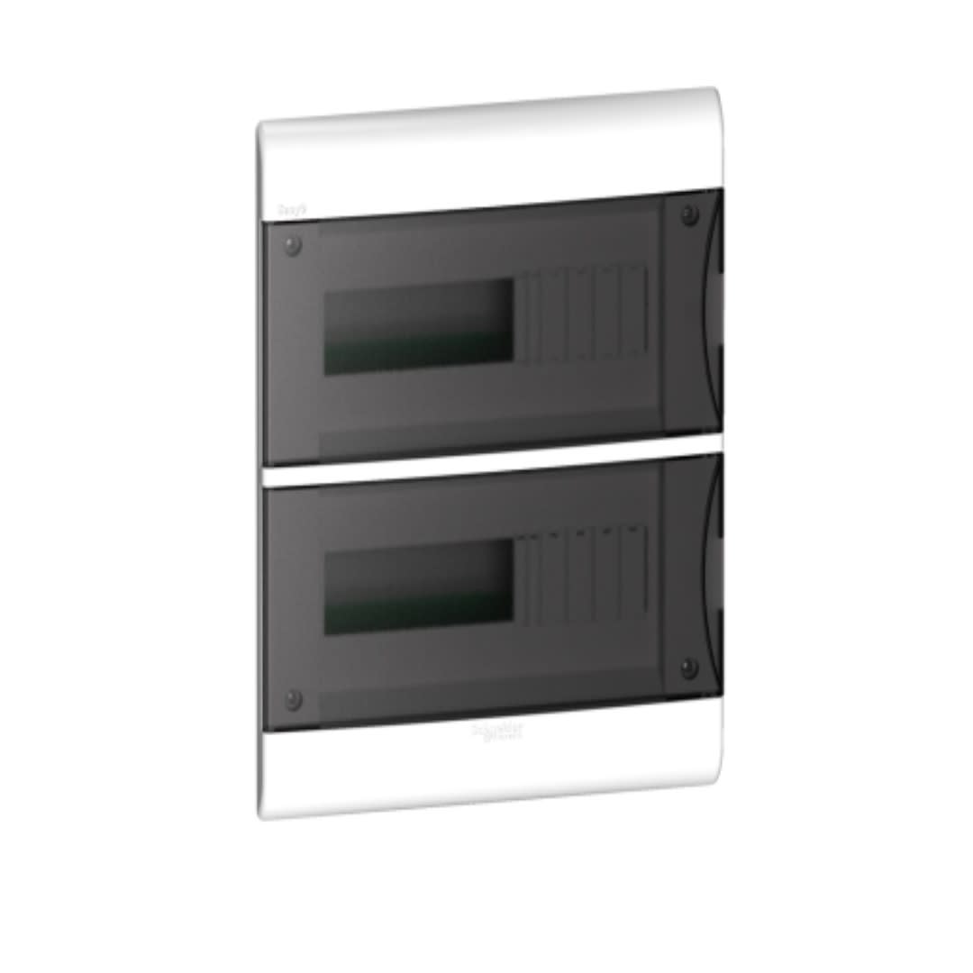 TABLERO P/EMPOTRAR DE TERMOPLASTICO 24DIN 382X310X102MM CON PUERTA EZ9E3424 SCHNEIDER ELECTRIC
