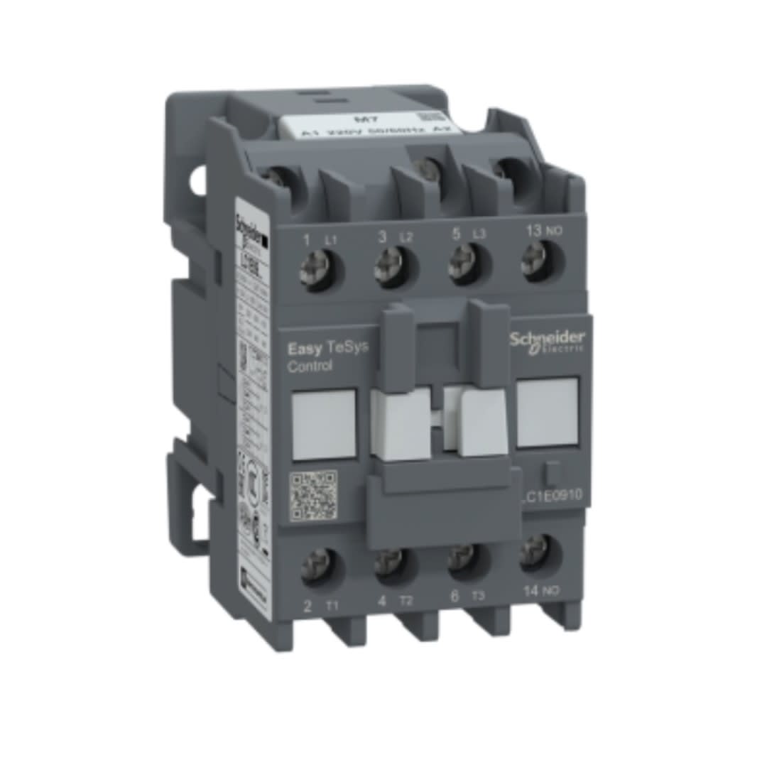 CONTACTOR 12A(AC3) 25A(AC1) 690V 3P 1NA 220VAC LC1E1210M7 SCHNEIDER ELECTRIC2