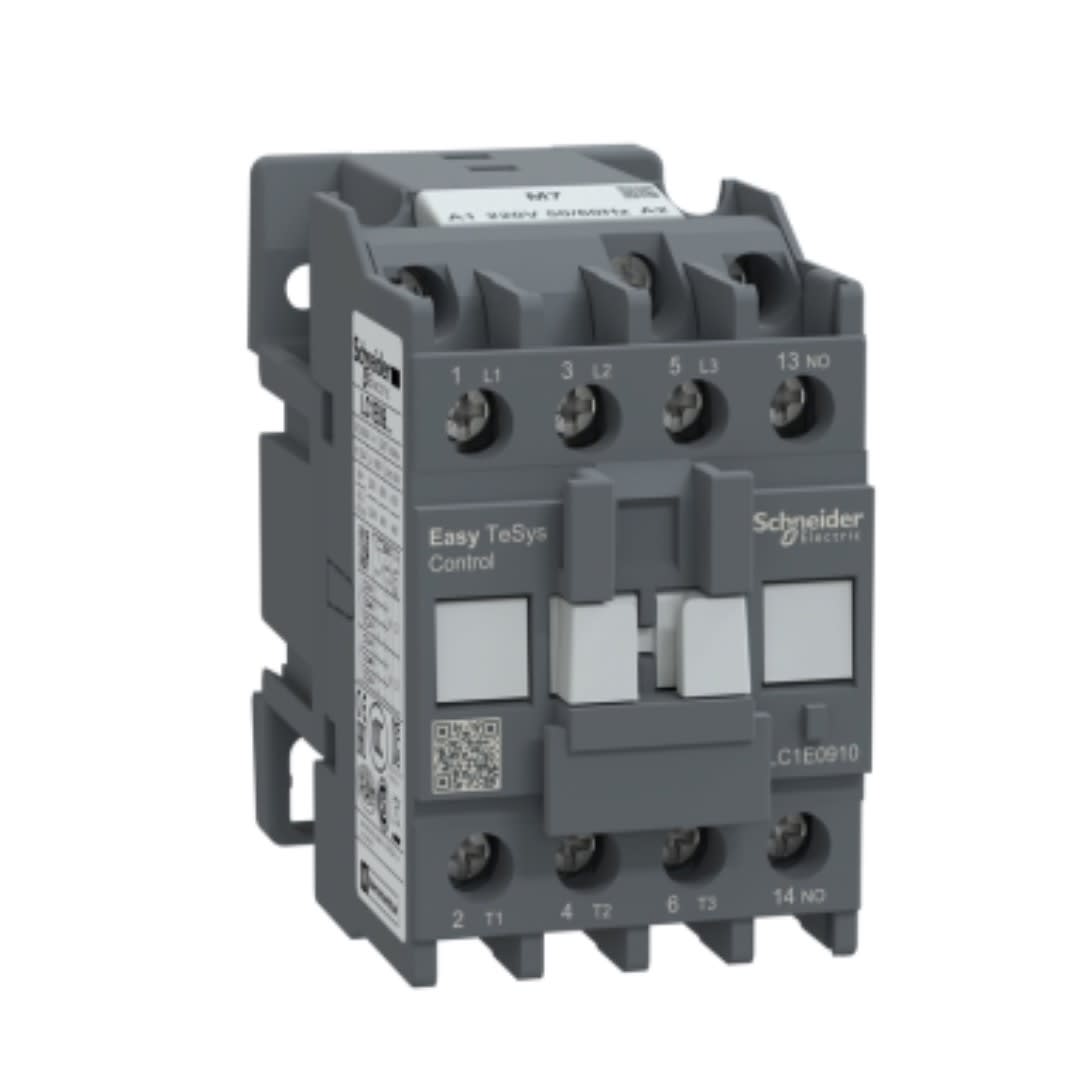 CONTACTOR 18A(AC3) 32A(AC1) 690V 3P 1NA 220VAC LC1E1810M7 SCHNEIDER ELECTRIC2