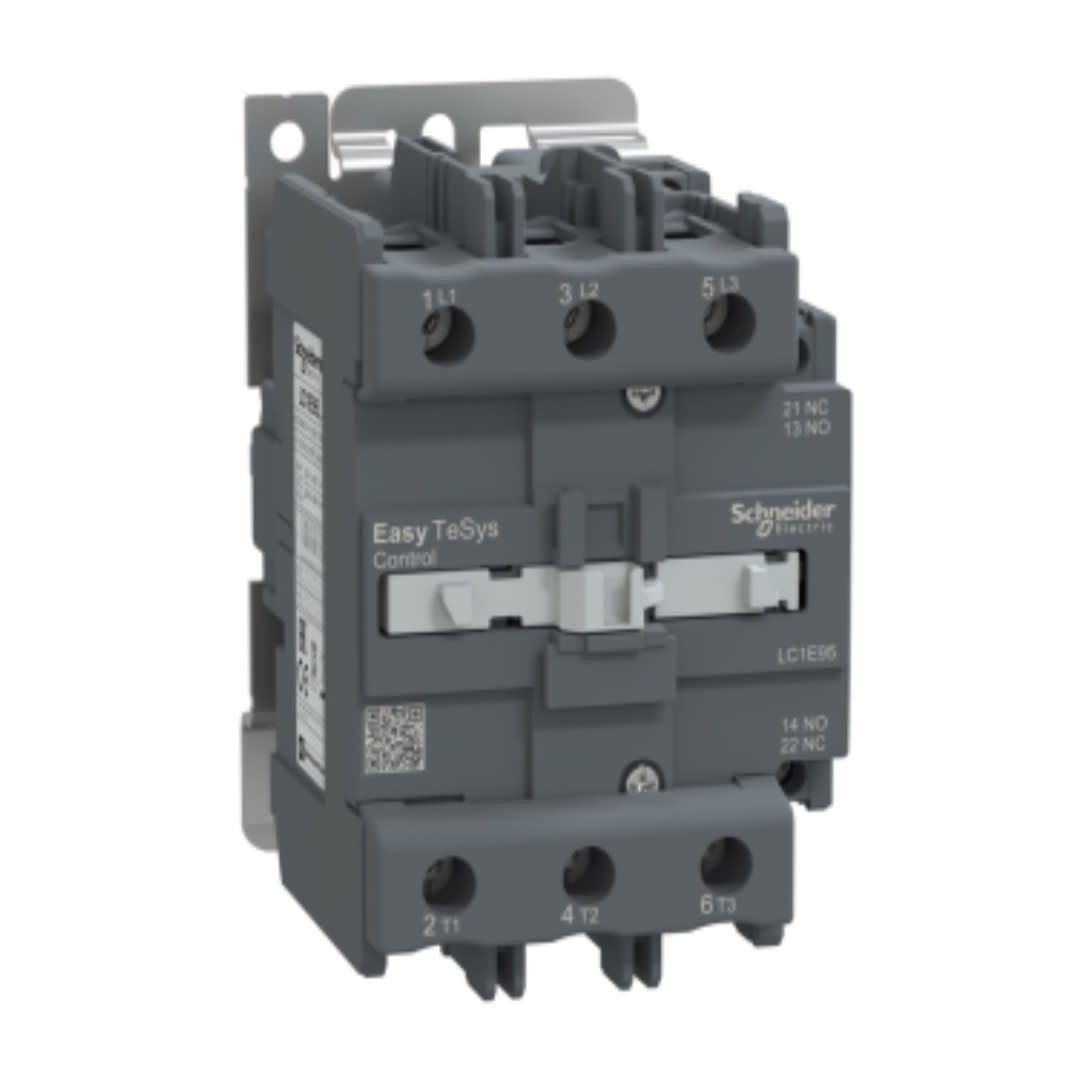 CONTACTOR 80A(AC3) 110A(AC1) 690V 3P 1NA+1NC 220VAC LC1E80M7 SCHNEIDER ELECTRIC2
