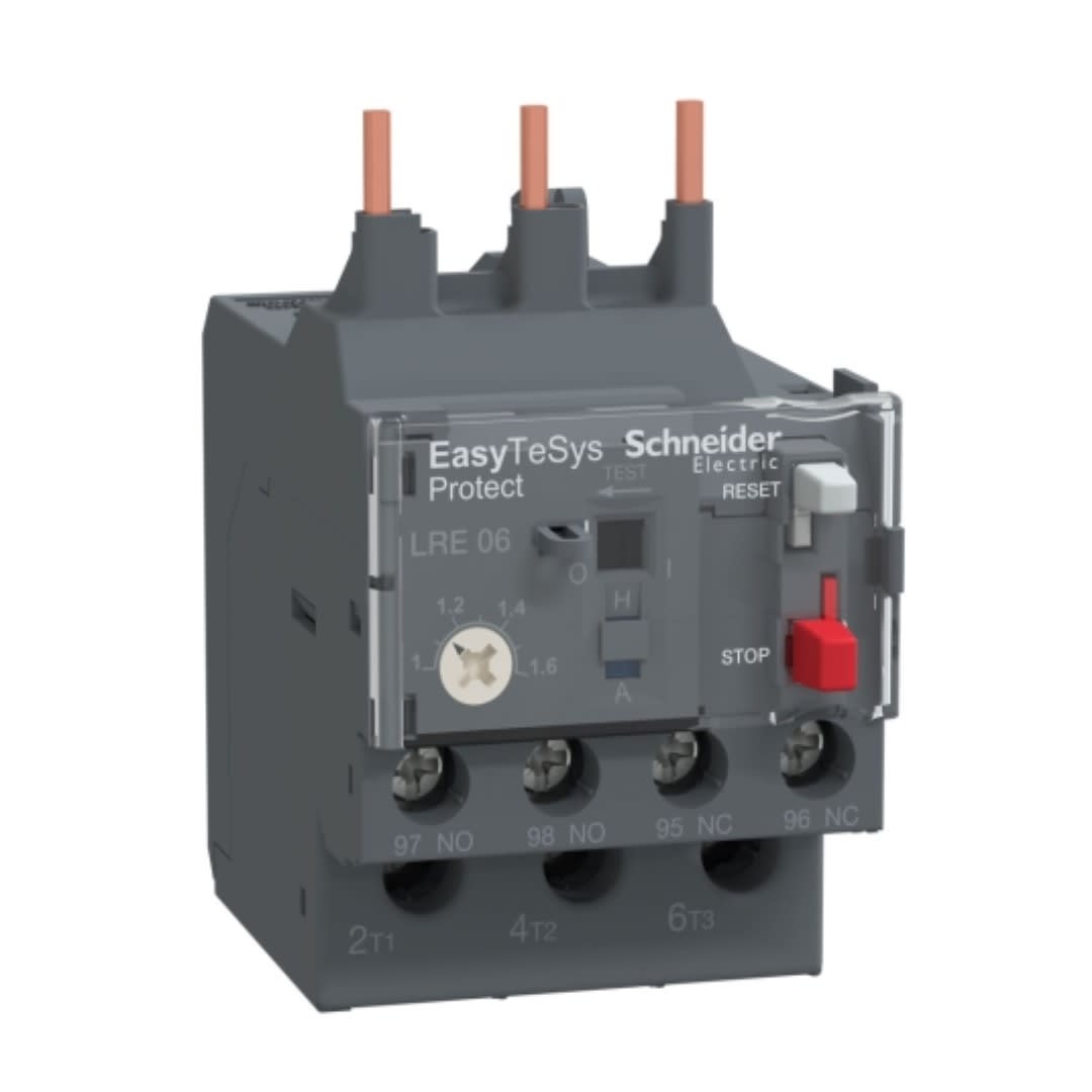 RELE TERMICO 1-1.6A PARA CONTACTORES LC1-E09..E38 LRE06 SCHNEIDER ELECTRIC1
