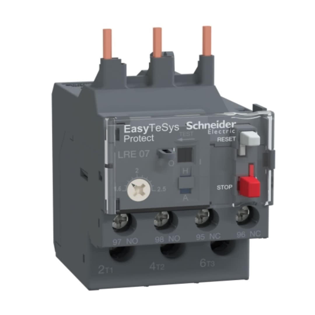 RELE TERMICO 1.6-2.5A PARA CONTACTORES LC1-E09..E38 LRE07 SCHNEIDER ELECTRIC