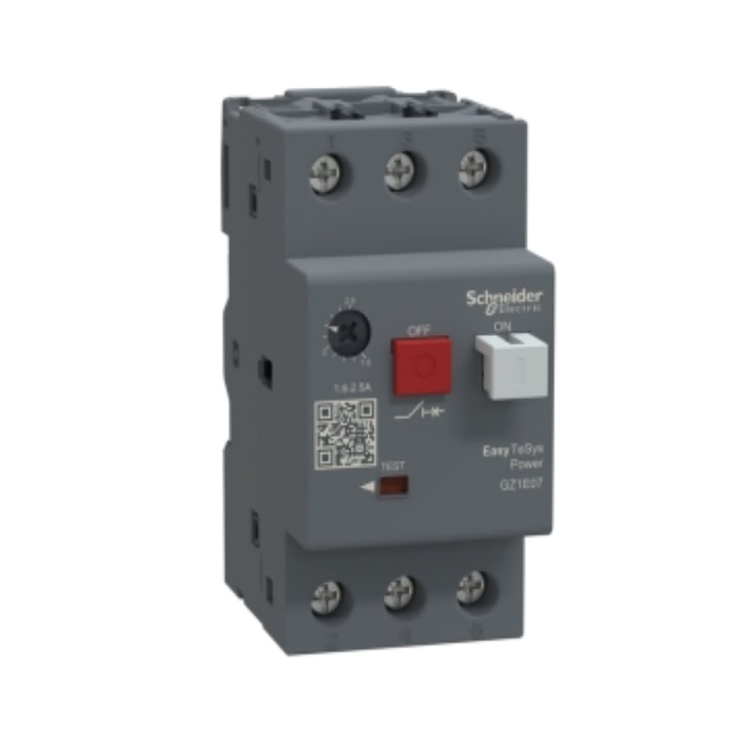 GUARDAMOTOR REGULABLE 2.5-4A 3P 100KA 415VAC GZ1E08 SCHNEIDER ELECTRIC2