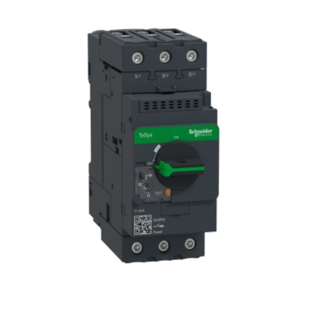 GUARDAMOTOR REGULABLE 17-25A 3P 100KA 415VAC COORD. 1 T/P GV3P25 SCHNEIDER ELECTRIC2