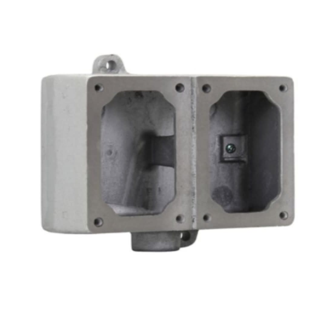 CAJA RECTANGULAR PARA 2 INTERRUP Y PULSA 1 SALIDA 3/4 CLASE 1 DIVISION 1 UL EDS272 SA CROUSE HINDS