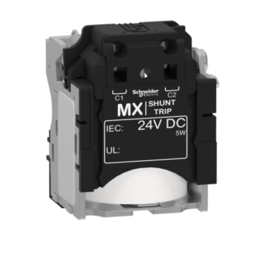 BOBINA DE DISPARO REMOTO MX 24VDC P/COMPACT NSX100-630 LV429390 SCHNEIDER ELECTRIC