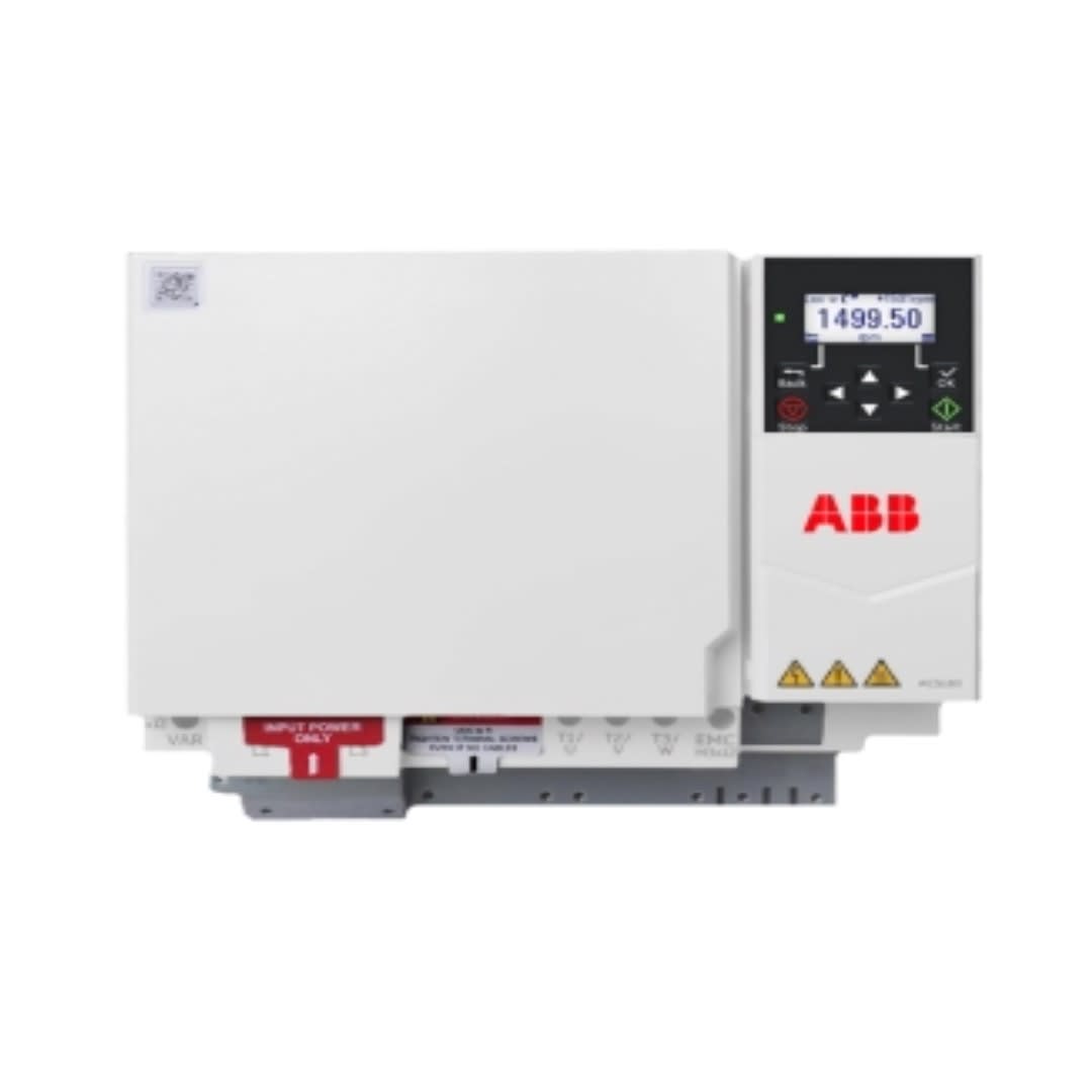 VARIADOR DE VELOCIDAD TRIFASICO 380-480V 20HP 32A IP20 R4 3AXD50000199068 ABB1