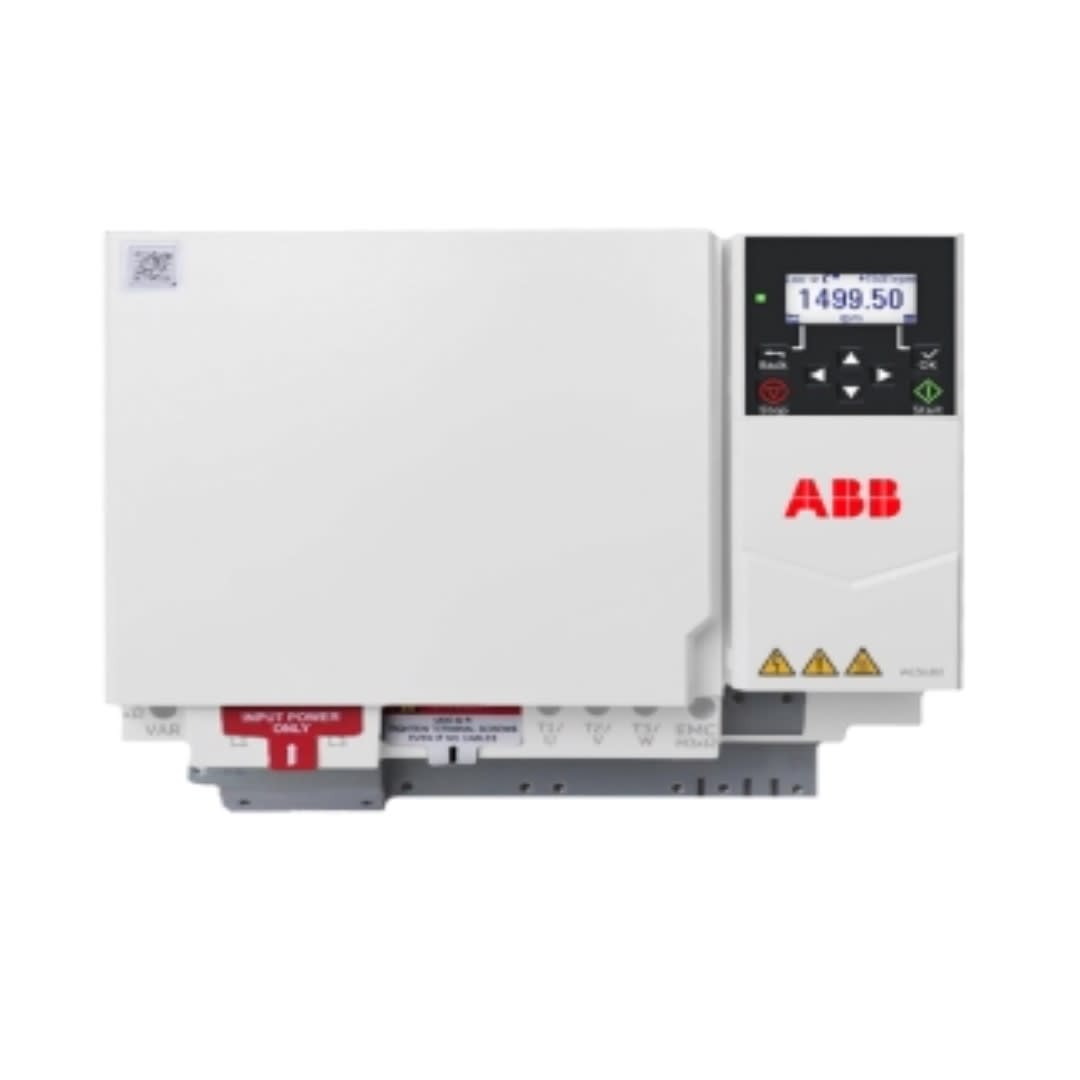 VARIADOR DE VELOCIDAD TRIFASICO 380-480V 30HP 50A IP20 R4 3AXD50000199099 ABB1