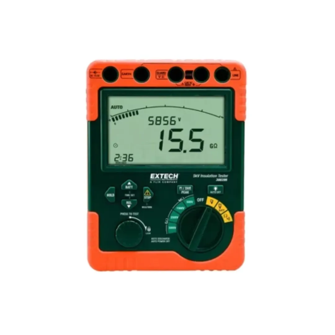 MEGOHMETRO DIGITAL DE 5KV/ 60 GO_CAT IV-600V 380396 EXTECH1