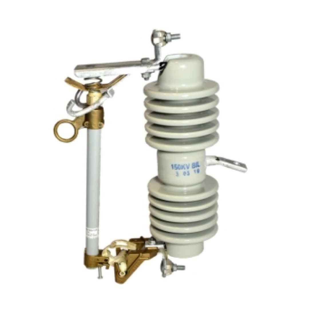 SECCIONADOR CUT OUT PORCELANA 27KV 100A 110KVBIL 16KA 231MM X2NCBNMM12 ABB1